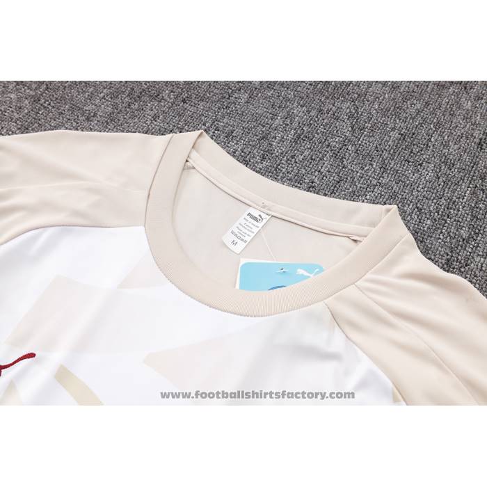 Tracksuit Manchester City Short Sleeve 2024-2025 Yellow - Shorts